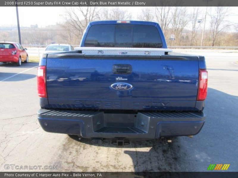 Dark Blue Pearl Metallic / Ebony 2008 Ford F250 Super Duty FX4 Crew Cab 4x4
