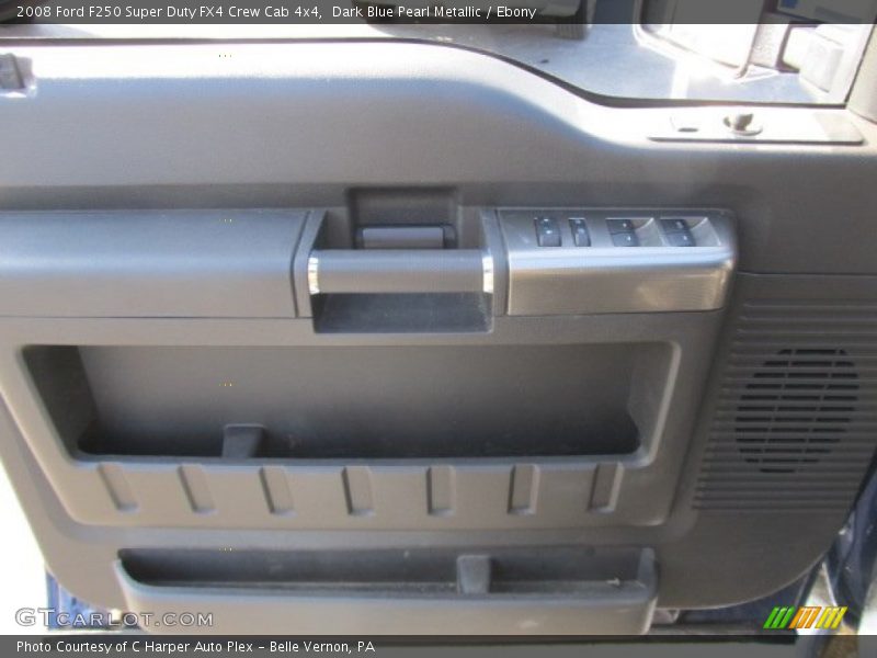 Dark Blue Pearl Metallic / Ebony 2008 Ford F250 Super Duty FX4 Crew Cab 4x4