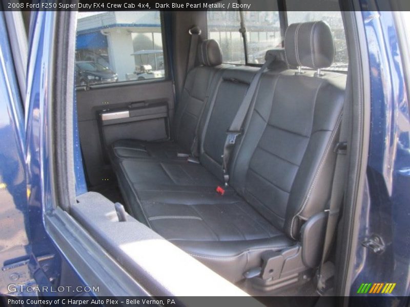 Dark Blue Pearl Metallic / Ebony 2008 Ford F250 Super Duty FX4 Crew Cab 4x4