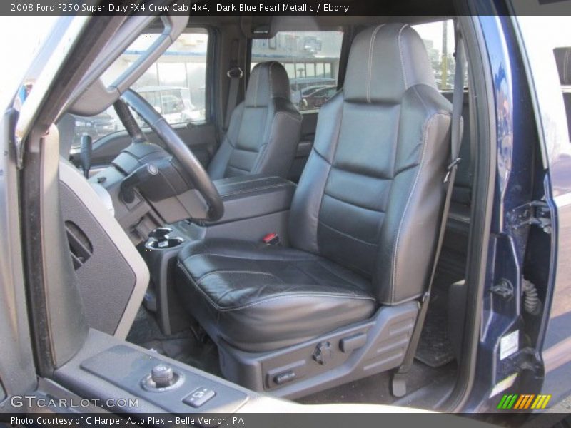 Dark Blue Pearl Metallic / Ebony 2008 Ford F250 Super Duty FX4 Crew Cab 4x4