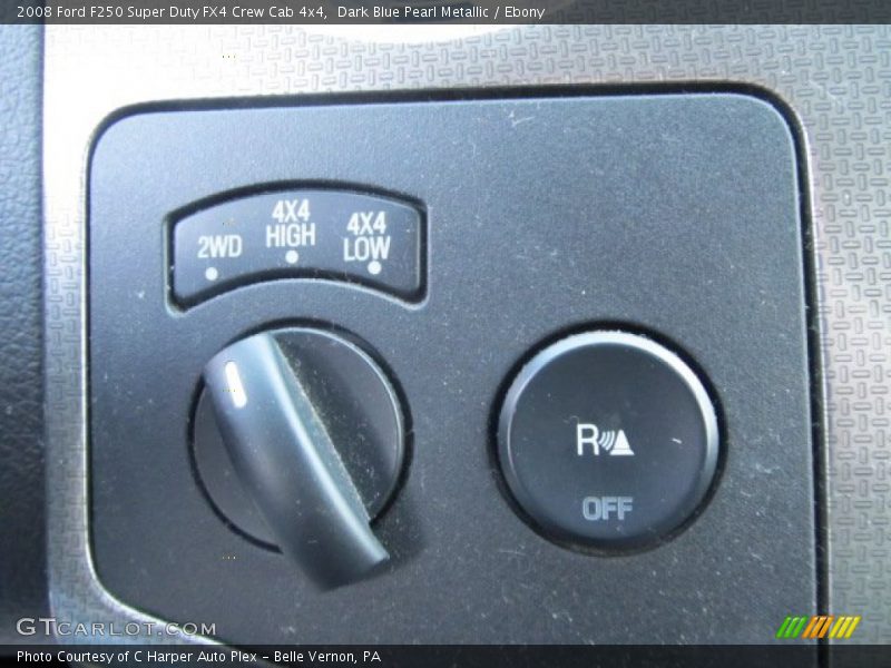 Dark Blue Pearl Metallic / Ebony 2008 Ford F250 Super Duty FX4 Crew Cab 4x4