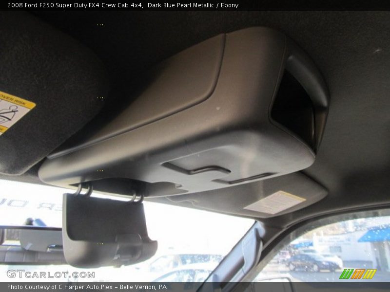 Dark Blue Pearl Metallic / Ebony 2008 Ford F250 Super Duty FX4 Crew Cab 4x4