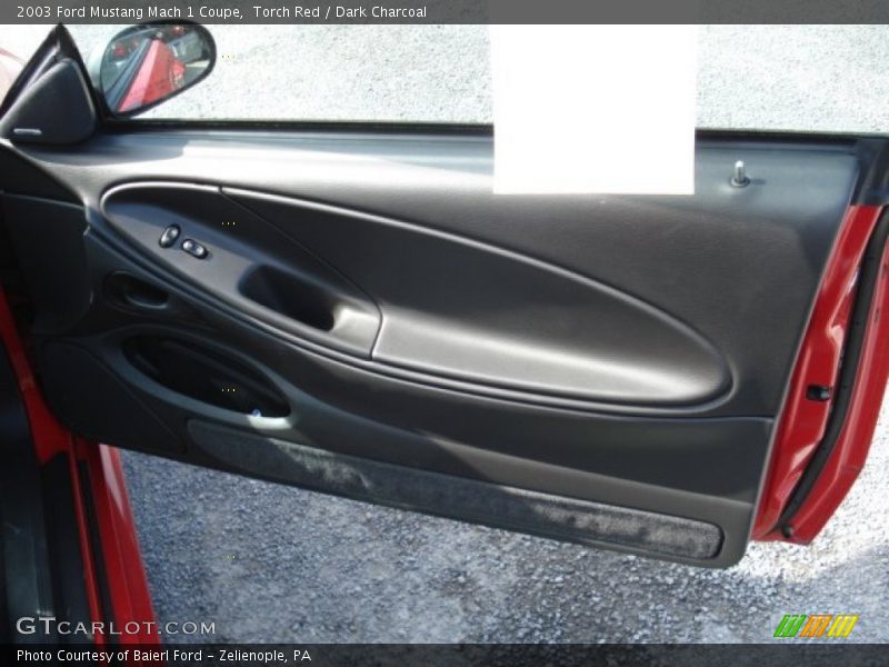 Torch Red / Dark Charcoal 2003 Ford Mustang Mach 1 Coupe