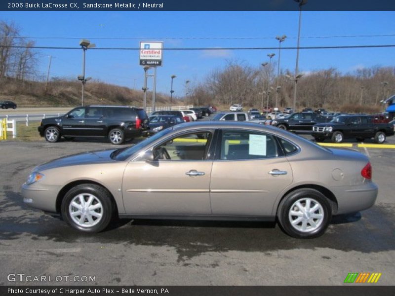 Sandstone Metallic / Neutral 2006 Buick LaCrosse CX