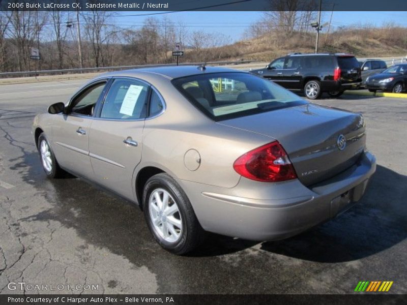 Sandstone Metallic / Neutral 2006 Buick LaCrosse CX