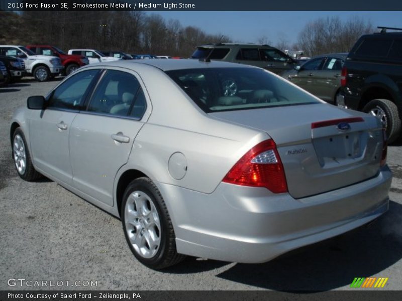 Smokestone Metallic / Medium Light Stone 2010 Ford Fusion SE