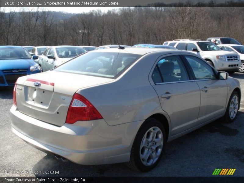 Smokestone Metallic / Medium Light Stone 2010 Ford Fusion SE