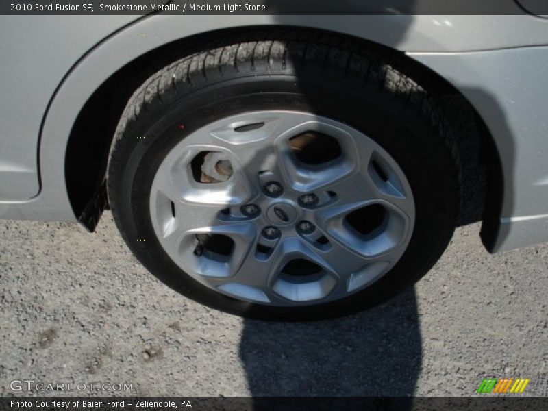 Smokestone Metallic / Medium Light Stone 2010 Ford Fusion SE