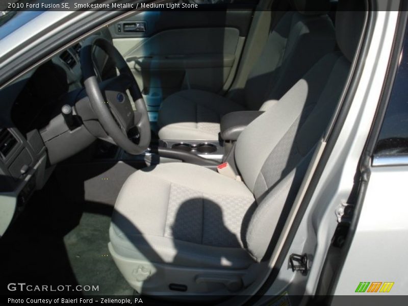 Smokestone Metallic / Medium Light Stone 2010 Ford Fusion SE