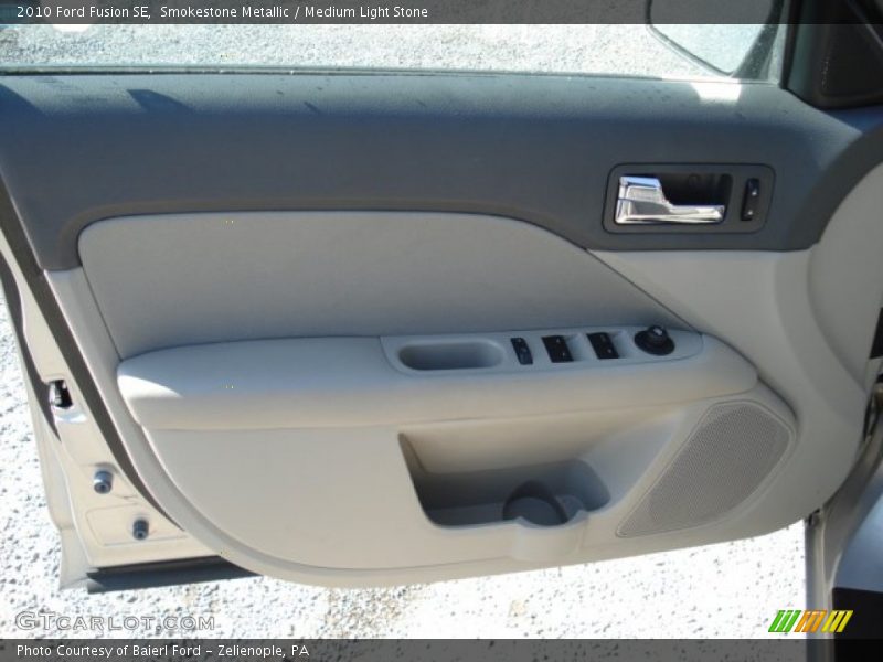 Smokestone Metallic / Medium Light Stone 2010 Ford Fusion SE