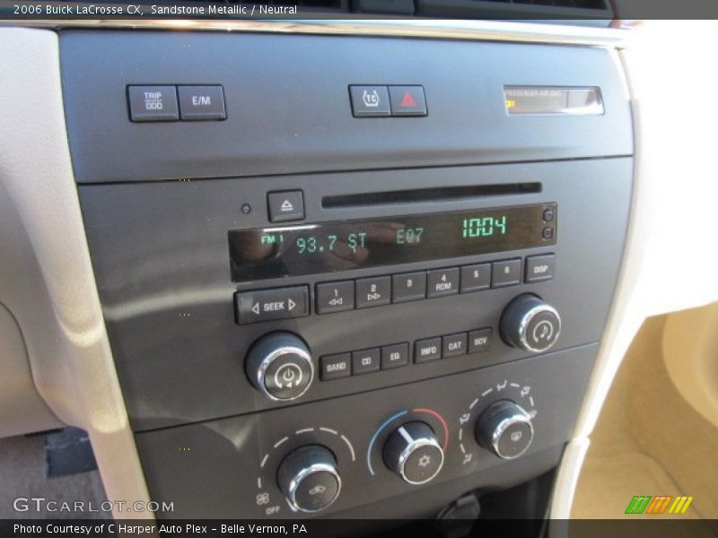 Sandstone Metallic / Neutral 2006 Buick LaCrosse CX