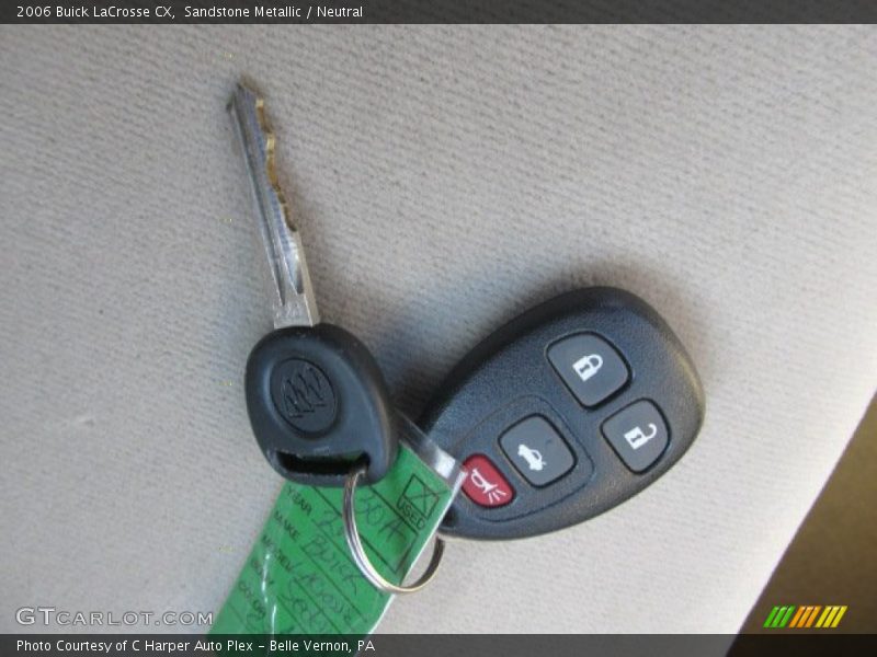 Sandstone Metallic / Neutral 2006 Buick LaCrosse CX