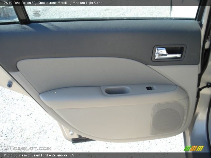 Smokestone Metallic / Medium Light Stone 2010 Ford Fusion SE