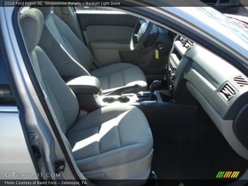 Smokestone Metallic / Medium Light Stone 2010 Ford Fusion SE