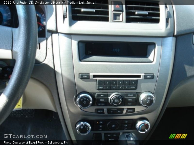 Smokestone Metallic / Medium Light Stone 2010 Ford Fusion SE