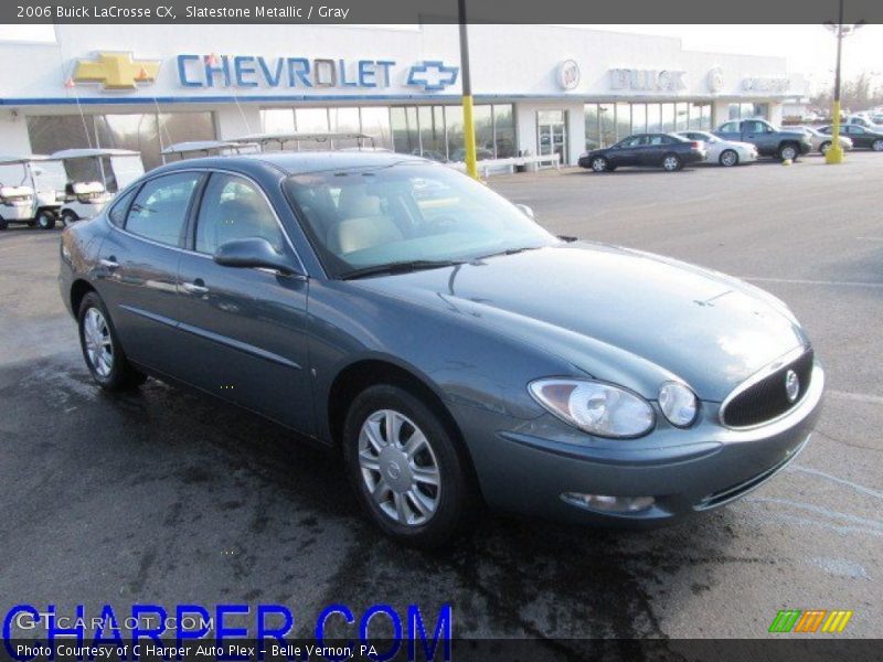 Slatestone Metallic / Gray 2006 Buick LaCrosse CX