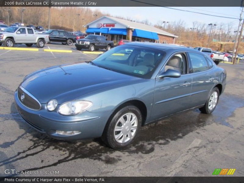 Slatestone Metallic / Gray 2006 Buick LaCrosse CX