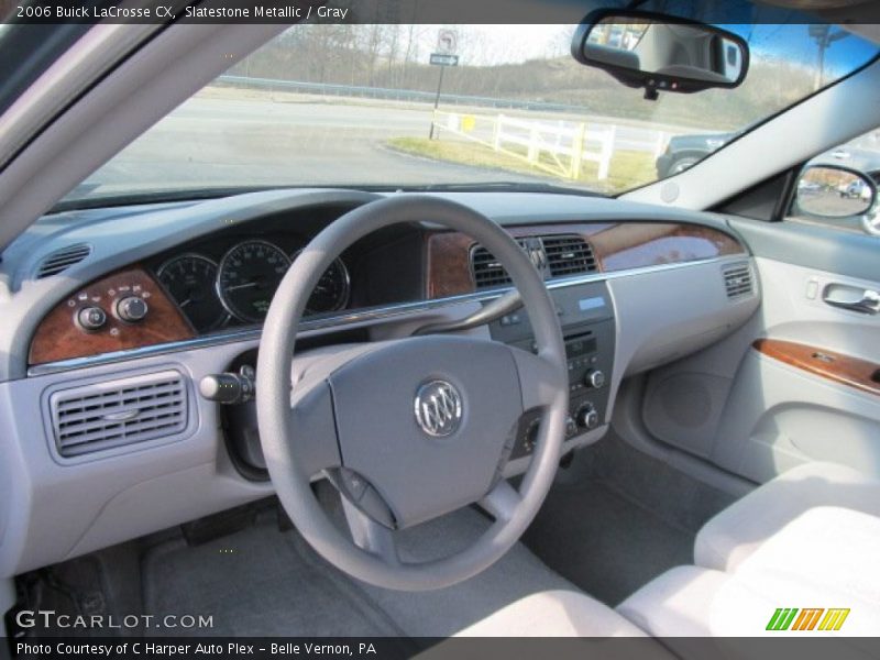 Slatestone Metallic / Gray 2006 Buick LaCrosse CX