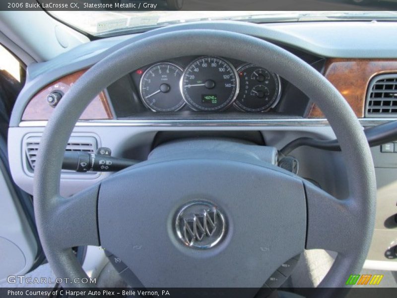 Slatestone Metallic / Gray 2006 Buick LaCrosse CX