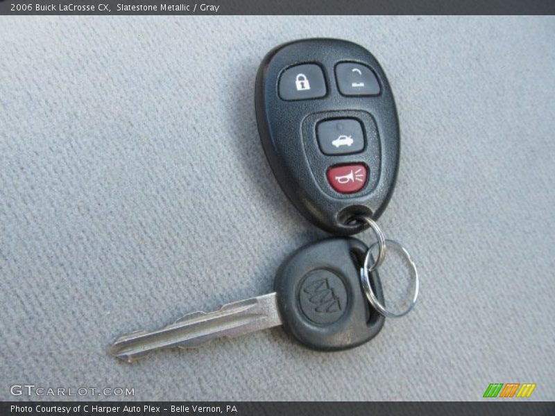 Slatestone Metallic / Gray 2006 Buick LaCrosse CX