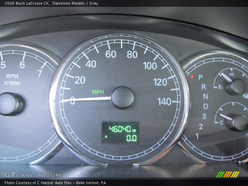Slatestone Metallic / Gray 2006 Buick LaCrosse CX