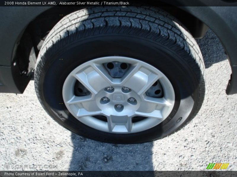 Alabaster Silver Metallic / Titanium/Black 2008 Honda Element LX AWD