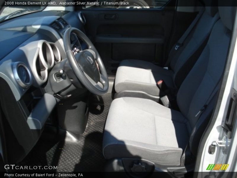 Alabaster Silver Metallic / Titanium/Black 2008 Honda Element LX AWD
