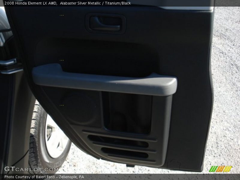 Alabaster Silver Metallic / Titanium/Black 2008 Honda Element LX AWD