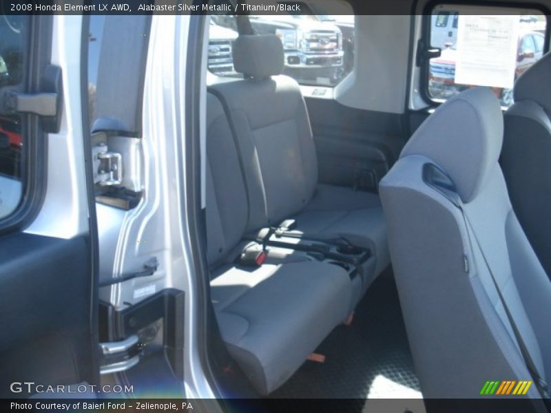 Alabaster Silver Metallic / Titanium/Black 2008 Honda Element LX AWD