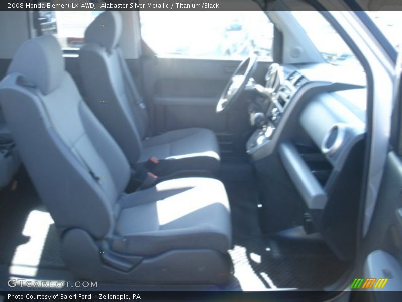 Alabaster Silver Metallic / Titanium/Black 2008 Honda Element LX AWD
