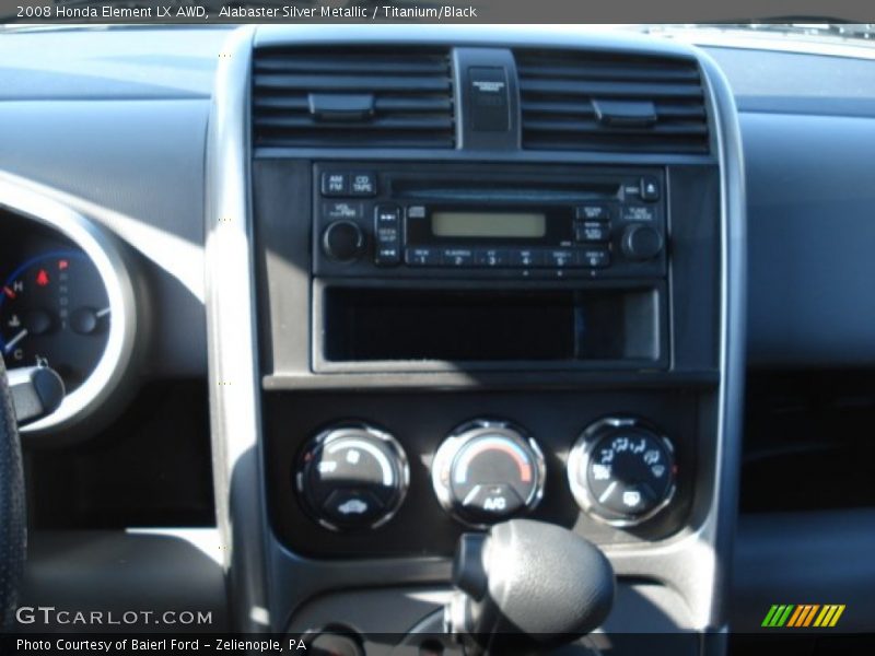 Alabaster Silver Metallic / Titanium/Black 2008 Honda Element LX AWD