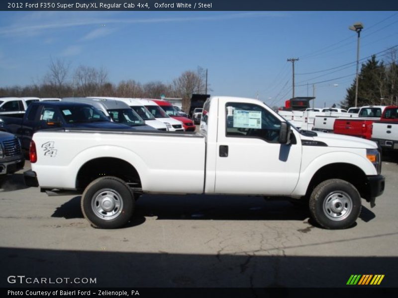  2012 F350 Super Duty XL Regular Cab 4x4 Oxford White