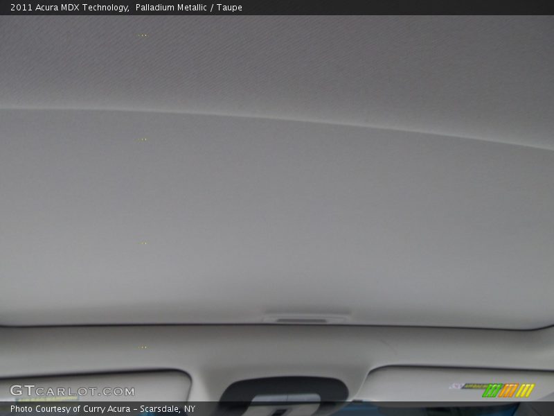 Palladium Metallic / Taupe 2011 Acura MDX Technology