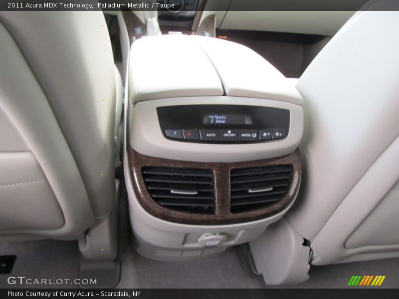 Palladium Metallic / Taupe 2011 Acura MDX Technology