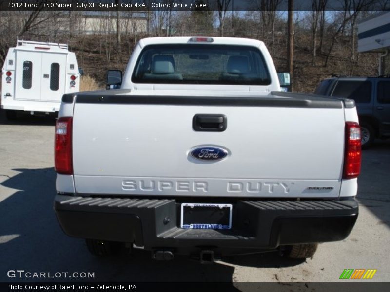 Oxford White / Steel 2012 Ford F350 Super Duty XL Regular Cab 4x4