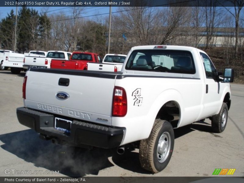 Oxford White / Steel 2012 Ford F350 Super Duty XL Regular Cab 4x4