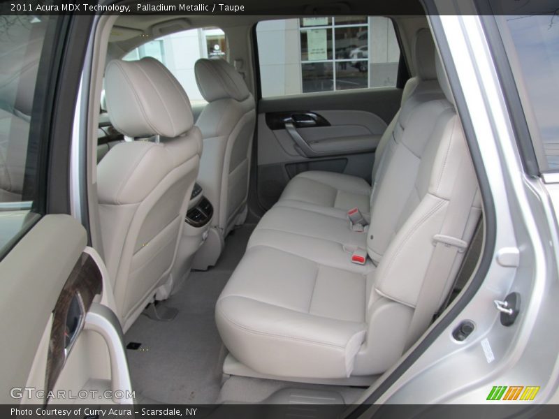 Palladium Metallic / Taupe 2011 Acura MDX Technology