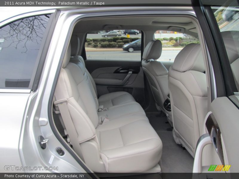 Palladium Metallic / Taupe 2011 Acura MDX Technology