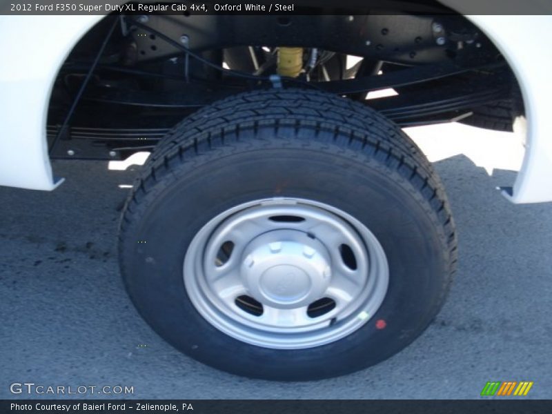 Oxford White / Steel 2012 Ford F350 Super Duty XL Regular Cab 4x4