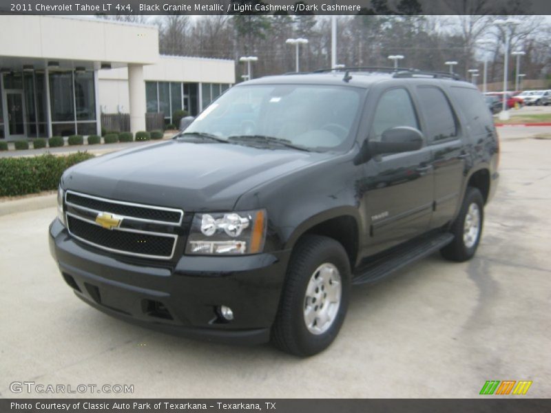 Black Granite Metallic / Light Cashmere/Dark Cashmere 2011 Chevrolet Tahoe LT 4x4