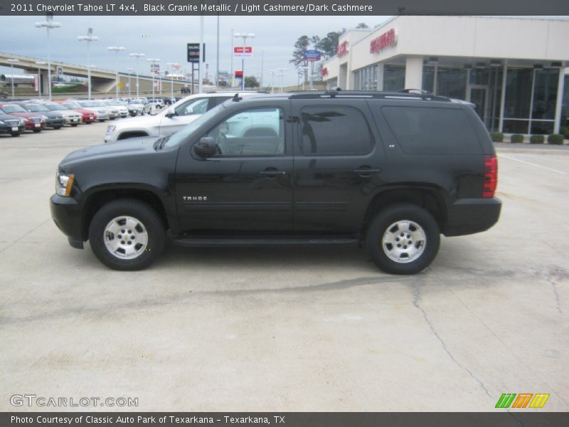 Black Granite Metallic / Light Cashmere/Dark Cashmere 2011 Chevrolet Tahoe LT 4x4