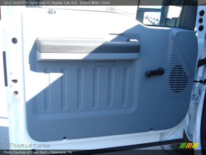 Oxford White / Steel 2012 Ford F350 Super Duty XL Regular Cab 4x4
