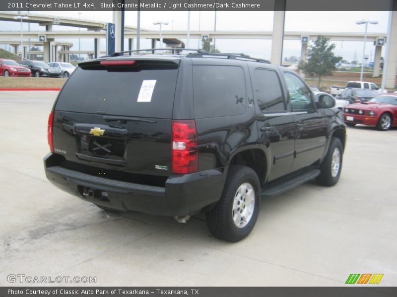 Black Granite Metallic / Light Cashmere/Dark Cashmere 2011 Chevrolet Tahoe LT 4x4