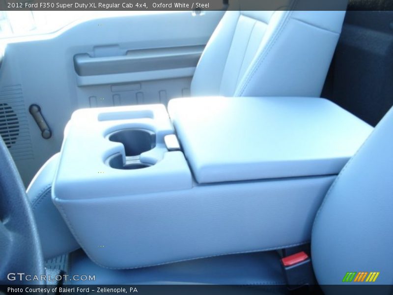 Oxford White / Steel 2012 Ford F350 Super Duty XL Regular Cab 4x4