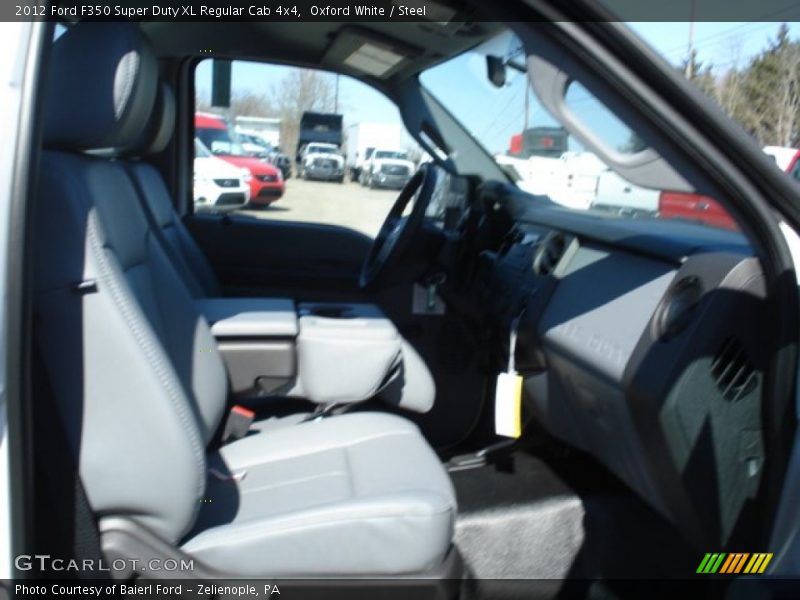 Oxford White / Steel 2012 Ford F350 Super Duty XL Regular Cab 4x4