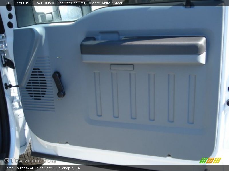Oxford White / Steel 2012 Ford F350 Super Duty XL Regular Cab 4x4