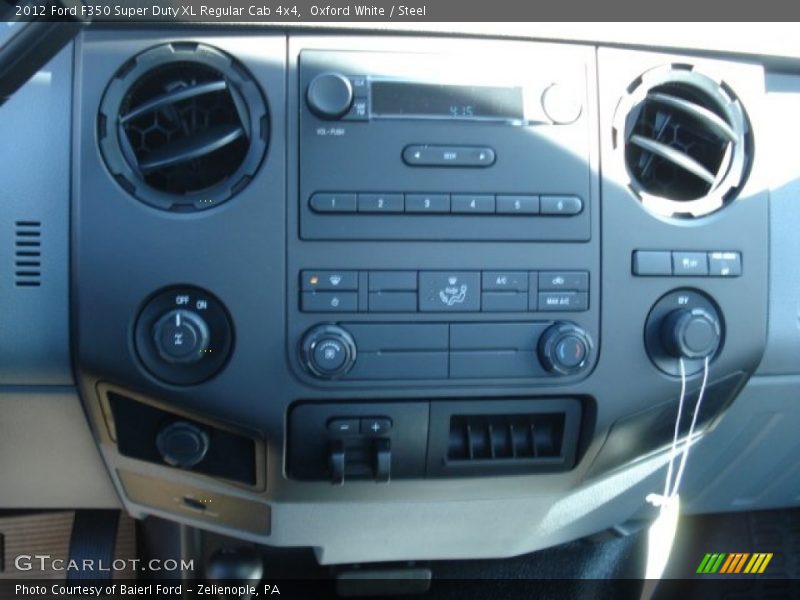 Oxford White / Steel 2012 Ford F350 Super Duty XL Regular Cab 4x4
