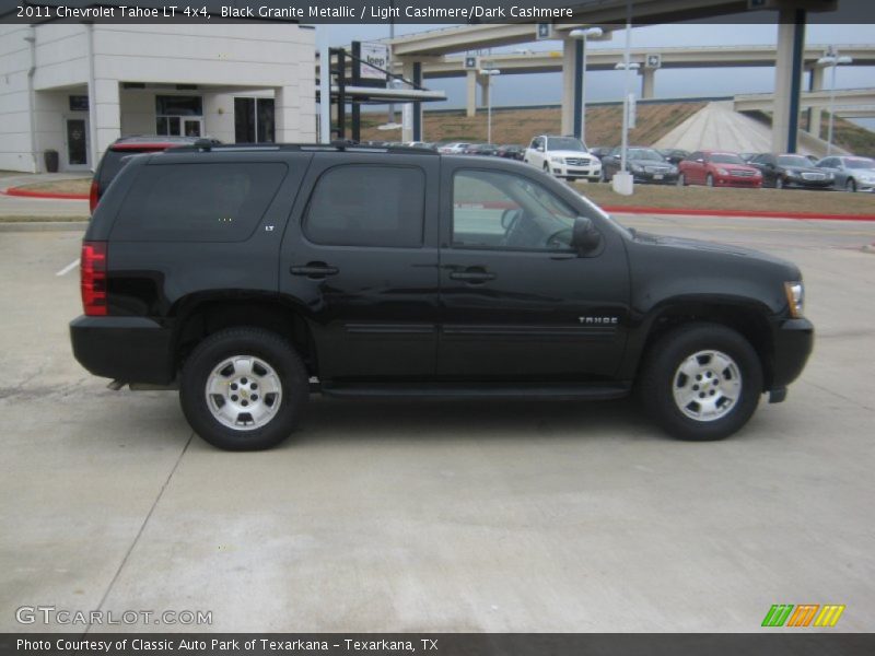 Black Granite Metallic / Light Cashmere/Dark Cashmere 2011 Chevrolet Tahoe LT 4x4