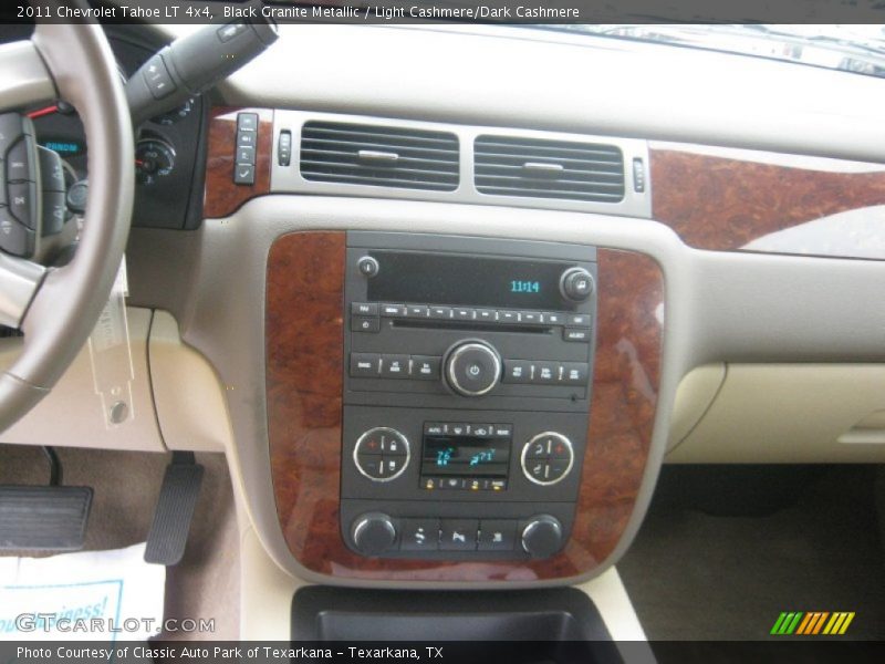 Black Granite Metallic / Light Cashmere/Dark Cashmere 2011 Chevrolet Tahoe LT 4x4