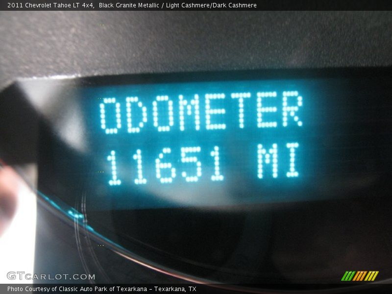 Black Granite Metallic / Light Cashmere/Dark Cashmere 2011 Chevrolet Tahoe LT 4x4